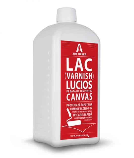 lac/varnish lucios canvas